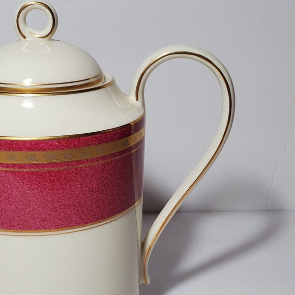Oscar De La Renta Coffee Pot Imperial Ruby - Picture 4 of 7